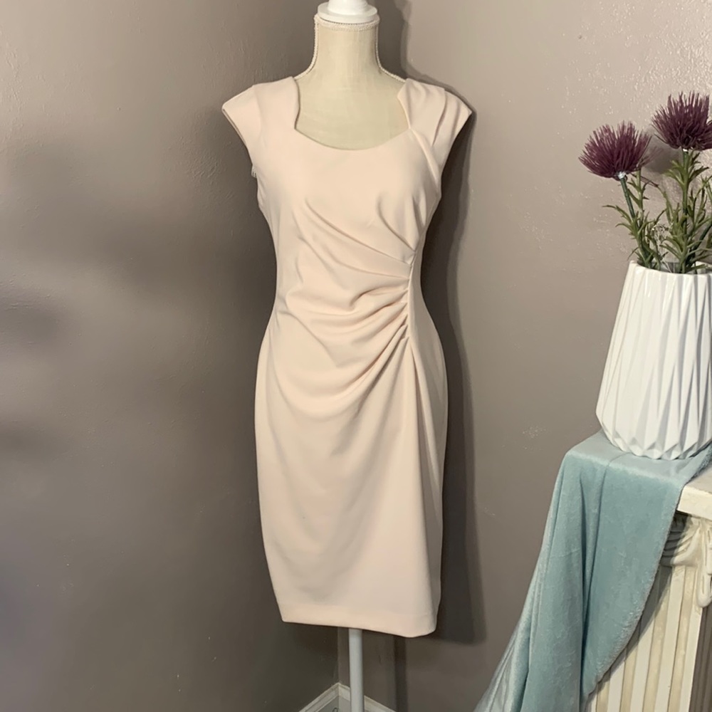 Light Pink Calvin Klein Work Dress, Size 8